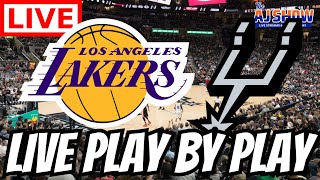 Los Angeles Lakers Vs San Antonio Spurs NBA 🏀 Live Stream [upl. by Renrag]