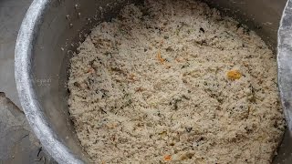 15 KG Rice Pulao Preparation  Pilaf Recipe Video by quotMaa Vantagadiquot Telugu Recipes [upl. by Queena87]