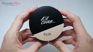 TESTERKOREA CLIO Kill Cover Conceal Cushion [upl. by Arim55]