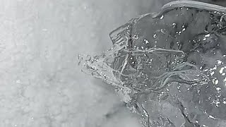 crunchy soft and hard ice eating 😋 😋 iceasmr snow iceeatingfromfreezer cruncyice crunchyfrost [upl. by Mat286]