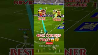 Short corner TRICK🤯Ruben Neves amp Roberto carlos🥵 efootball pes shorts shortsfeed tricks [upl. by Eniahs]