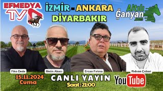 16112024 Cumartesi Diyarbakır İzmir ve Ankara At Yarışları Altılı Ganyan Tahminleri [upl. by Thirion]