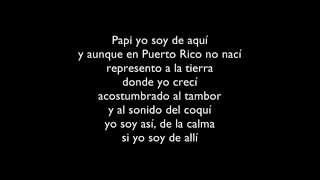 Yo Soy De Aqui Letra  Don Omar Ft Yandel Daddy Yankee Arcangel [upl. by Margo]