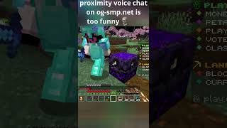 minecraft proximity chat [upl. by Ahsemad]