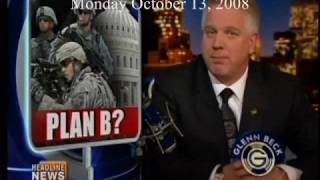 10132008  Peter Schiff On Glenn Beck Inflation Nation [upl. by Liberati978]