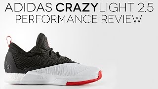 adidas CrazyLight Boost 25  Performance Review  CrazyLight 2016 Preview [upl. by Eula]