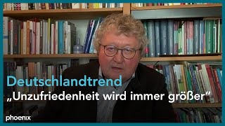 Sonntagsfrage im Deutschlandtrend Einordnung von Politikwissenschaftler Prof Werner J Patzelt [upl. by Day]