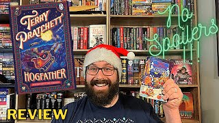 HOGFATHER SPOILER FREE REVIEW  Discworld 20 Terry Pratchett TreeBeard Reviews [upl. by Armilla112]