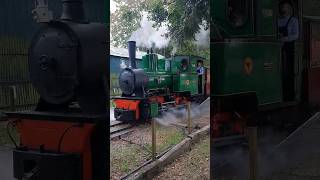 shorts 060WT steam locomotive quotPedemouraquot Orenstein amp Koppel 1924 Leighton Buzzard NGR 170923 [upl. by Eessac]