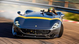 Racing the €17M Ferrari Monza SP1 in Maranello  Nico Rosberg [upl. by Simonetta]