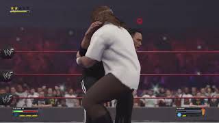 WWE 2K24 The Rock Vs Mankind Raw 1999 Ladder Match For WWE Champion [upl. by Arrik]