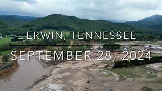 Hurricane Helene  Erwin Tennessee the day after 9282024 [upl. by Merle]