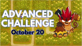 BTD6 Advanced Challenge  Pat Fasty  By Da1e  October 20 2024 [upl. by Aillimat]