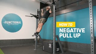 How To Do Negative Pull Ups [upl. by Weingarten349]