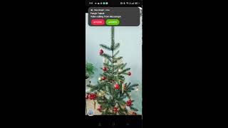 FLEX KO LANG PO ITONG SIMPLE XMAS TREE NAMIN [upl. by Nosemyaj430]