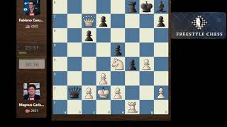 Freestyle Chess Match Carlsen vs Caruana [upl. by Piggy471]