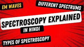 What is Spectroscopy  Spectroscopy explained  Types of Spectroscopy  DREAM BIG CLASSES [upl. by Dennard375]