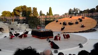 Le Baccanti  Teatro Greco Siracusa 2012 [upl. by Freeborn]