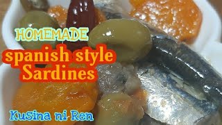 Pang Negosyong homemade Spanish Sardines paano gawin and gourmet sardines pinoy style sardines [upl. by Georgine476]