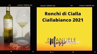 Degustazione Ciallabianco 2021 Ronchi di Cialla [upl. by Imailiv]