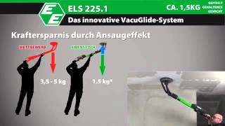 Levigatrice per soffitti e pareti estensibile Professionale Eibenstock ELS 225 1 [upl. by Saltsman]