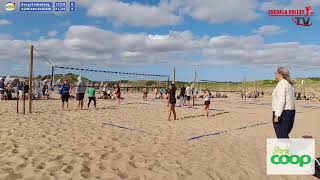 Beachvolley U16SM Ella amp Wilma 20240731 [upl. by Maltz]