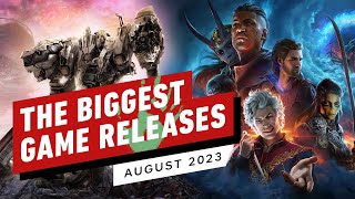 The Biggest Game Releases of August 2023 [upl. by Lohman]