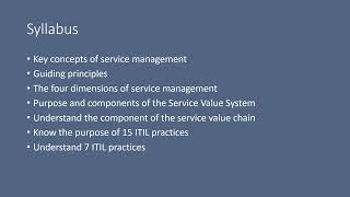 01 ITIL 4 Foundation Introduction [upl. by Hannala]