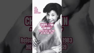 Cheryl Lynn “Encore” 80s music shorts Episode 75 [upl. by Edylc135]