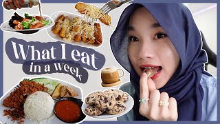 WHAT I EAT IN A WEEK  My fav healthy study snacks at home edition [upl. by Eniotna]