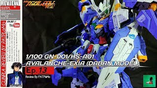 รีวิว กันพลา Ep13 1100 AVALANCHEEXIA DABAN MODELby Patplamo [upl. by Karney]