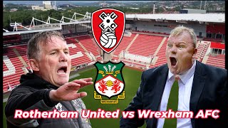 ROTHERHAM UNITED vs WREXHAM AFC [upl. by Sheya706]