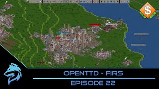 OpenTTD  FIRS  Episode 22 [upl. by Sirronal4]