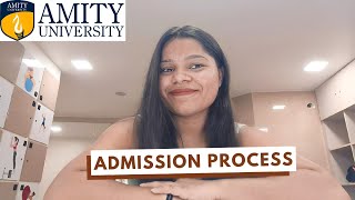 Complete Admission Process for Amity University  Amity University Noida  Admission [upl. by Arymas]