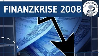 Finanzkrise in Europa ab 2008 einfach erklärt  Immobilien amp SuprimeKrise  Entstehung amp Folgen [upl. by Gere]