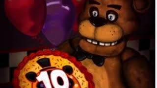 FNAF 10th ANNIVERSARY DRAWING [upl. by Ahseinar]