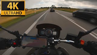 😈 Fast ride GSR 600 POV SUZUKI GSR 600 SC PROJECT 4K RAW EXHAUST SOUND [upl. by Merilee]