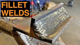 Fillets Welds  Multipass 7018 All the Way Out [upl. by Sergo]