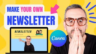 How to Make Newsletters using Canva and Why you should do so [upl. by Hazlett490]