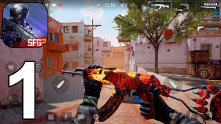 Special Forces Group 3 SFG3  Gameplay Part 1 Mutiplayer Online Shooter FPS Mobile iOS Android [upl. by Aivato]