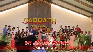 MY JOY MY CROWN Arr by Tom Fettke  NLAC Mass Choir 083124 [upl. by Rosena]