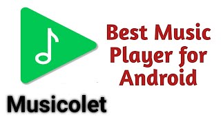 Musicolet App Review in Urdu amp Hindi  Best Music Player for Android [upl. by Anade]