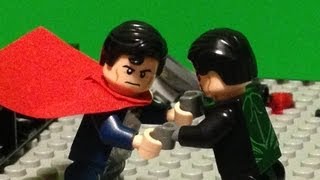 LEGO Man of Steel  Review amp Stop Motion [upl. by Corsetti]