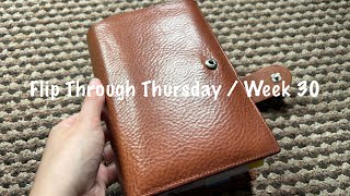 Flip Through Thursday  Week 30  July 2024  Pink Planner Girl [upl. by Oicinoid72]