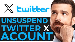 How to Unsuspend Twitter Account FAST GUIDE [upl. by Uhp]