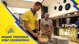 Dwaine Pretorius birthday celebrations with the Pride  WhistlePodu [upl. by Darraj393]