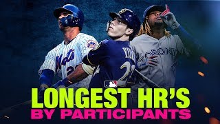 Longest Home Runs from 2019 Home Run Derby participants [upl. by Yvad273]