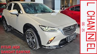 Spec Walkaround Mazda CX3 Sport DK Facelift Improvement 2024  Indonesia [upl. by Owiat240]