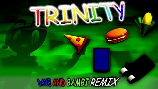 FNF  Trinity Dave and Bambi Remix  Trinty purgatory cover REMASTERED [upl. by Lahsiv]