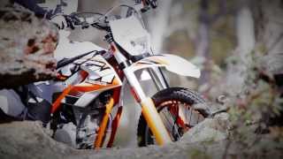 KTM 300 EXC Vs KTM Freeride 350 [upl. by Ahsinrac]